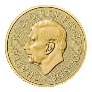 ¼ Ounce Britannia Royal Mint Pure Gold Coin