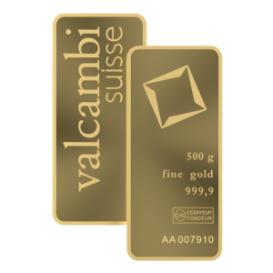 500 Gram Valcambi Minted Gold Bar
