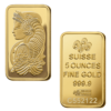 5 Ounce PAMP Lady Fortuna Gold Bar