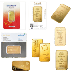 50 Gram Best Value Gold Bar - Brand New