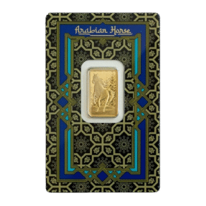 5 Gram PAMP Arabian Horse Pure Gold Bar