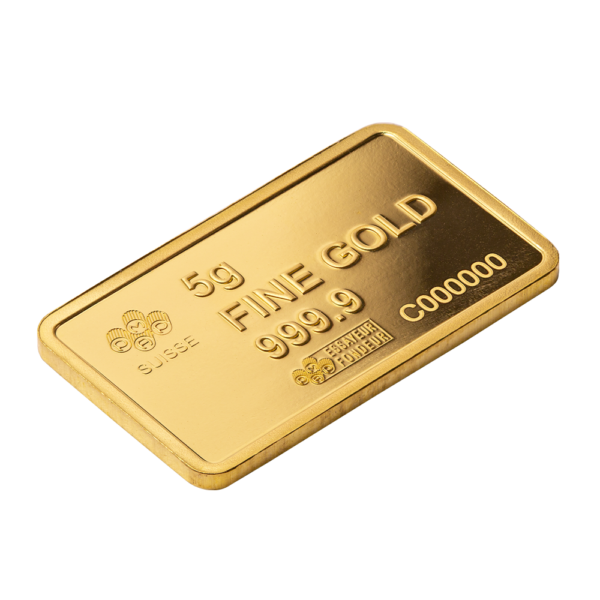 5 Gram PAMP America the Free Pure Gold Bar - Image 4