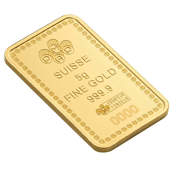 5 Gram PAMP Diwali Lakshmi & Rangoli Pure Gold Bar - Image 5