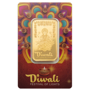 1 Ounce PAMP Diwali Lakshmi & Rangoli Pure Gold Bar 2025