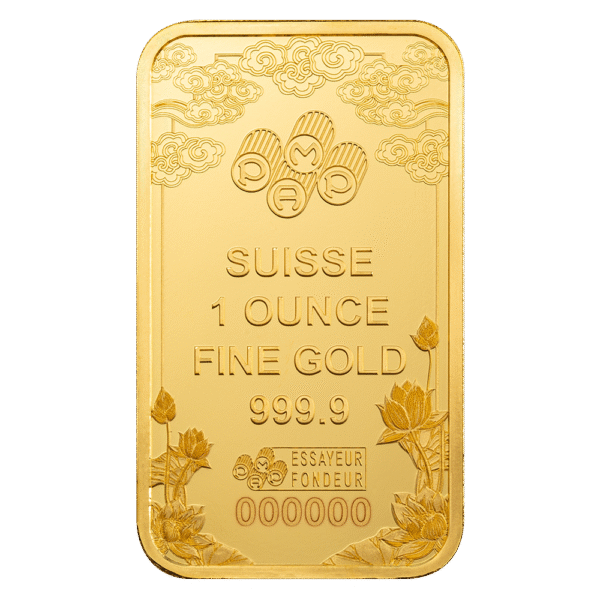 1 Ounce PAMP Good Luck Yellow Dragon Pure Gold Bar - Image 4