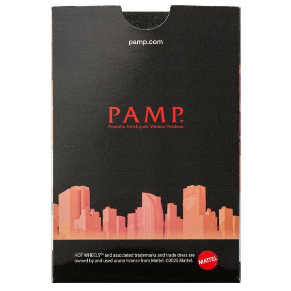 1 Gram PAMP Hot Wheels Race to Win Gold Bar - Image 6