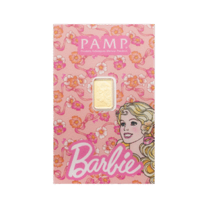 1 Gram PAMP Iconic Barbie Gold Bar