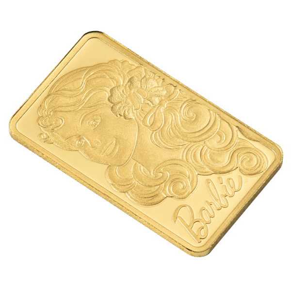 1 Gram PAMP Iconic Barbie Gold Bar - Image 3