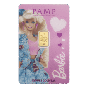 1 Gram PAMP Barbie Valentine’s Day Gold Bar